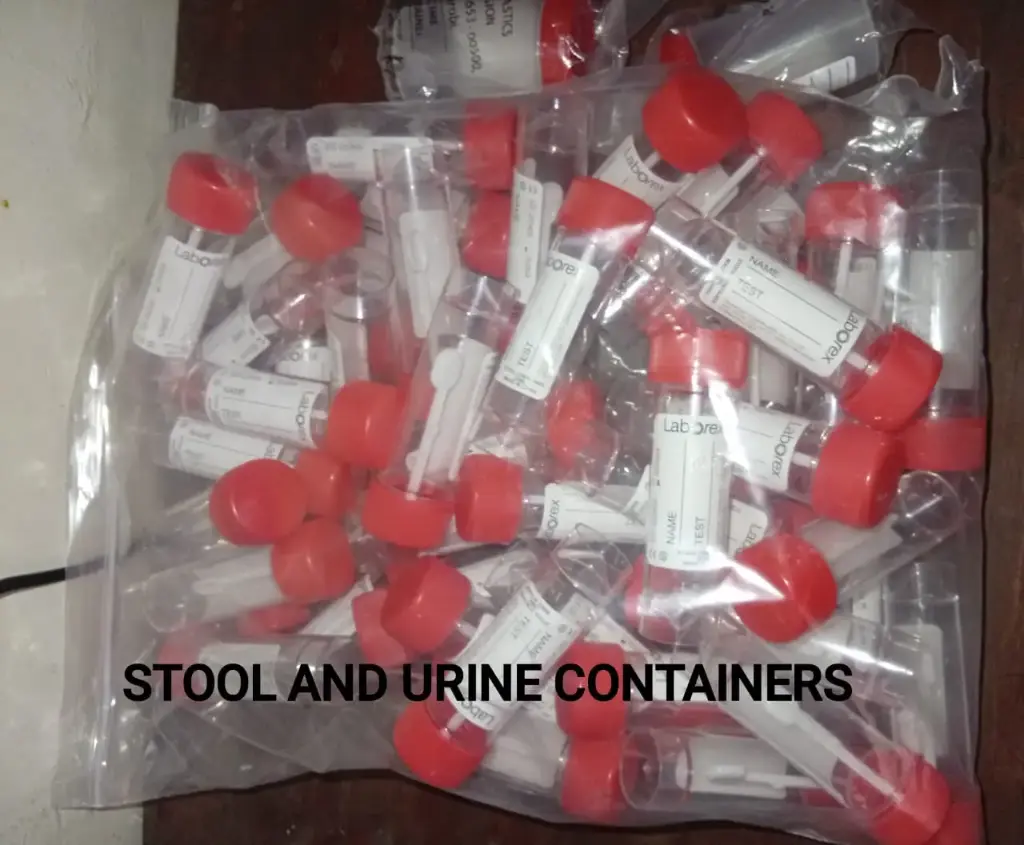 STOOL CONTAINERS