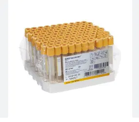 Yellow Vacutainers SST 
